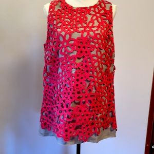 Lela Rose tunic, top size 10